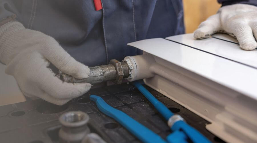 Professional water heater repair services in Rowley, IA